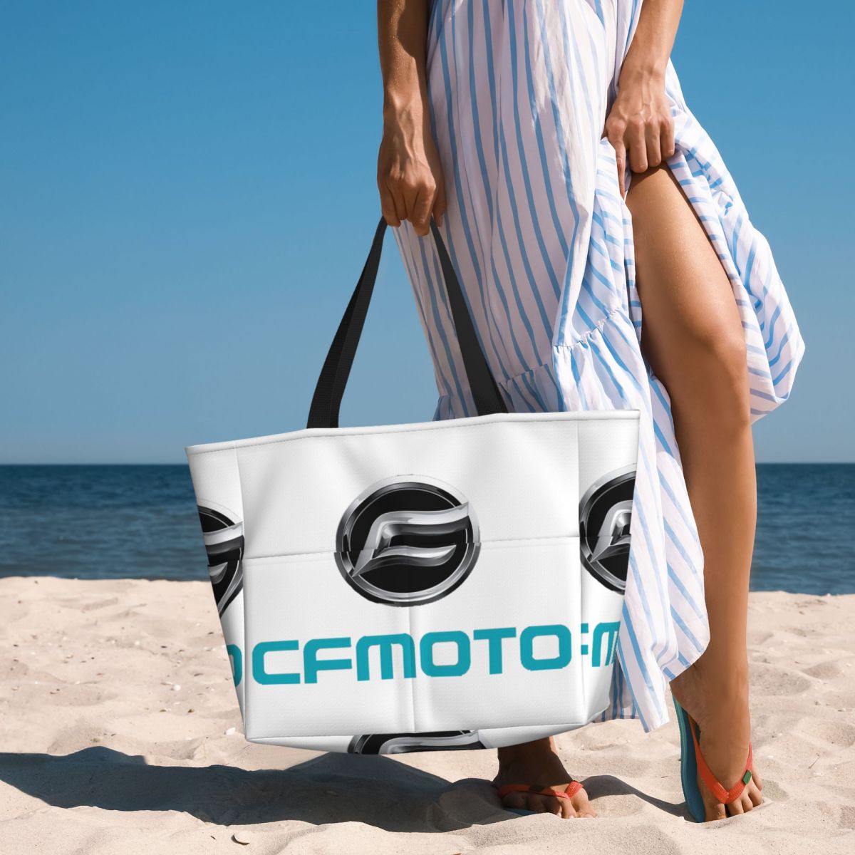 CFMoto Logo Motorcycle Beach T - Yoga Fitness Tote ulasan dan harga