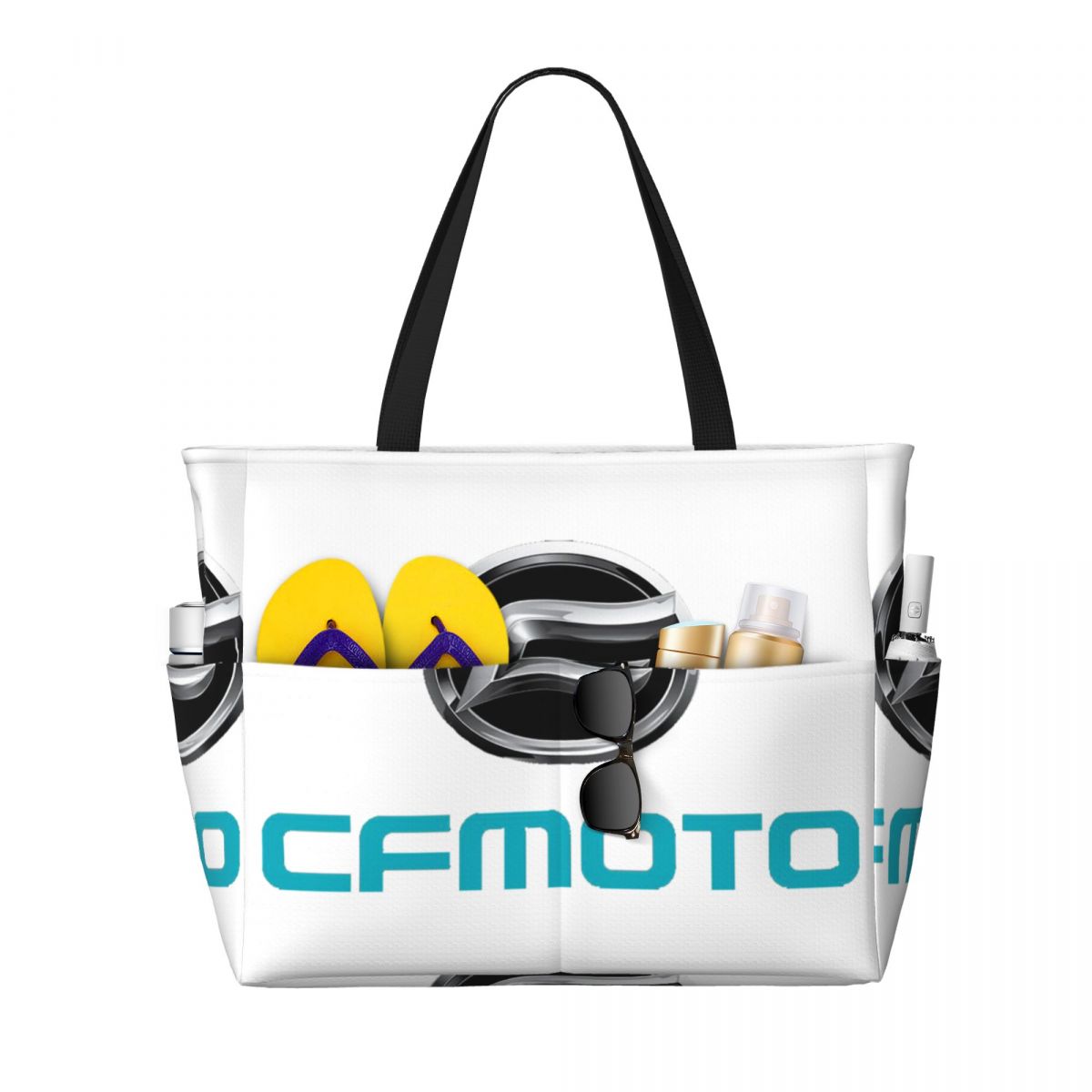 CFMoto Logo Motorcycle Beach T - Yoga Fitness Tote ulasan dan harga