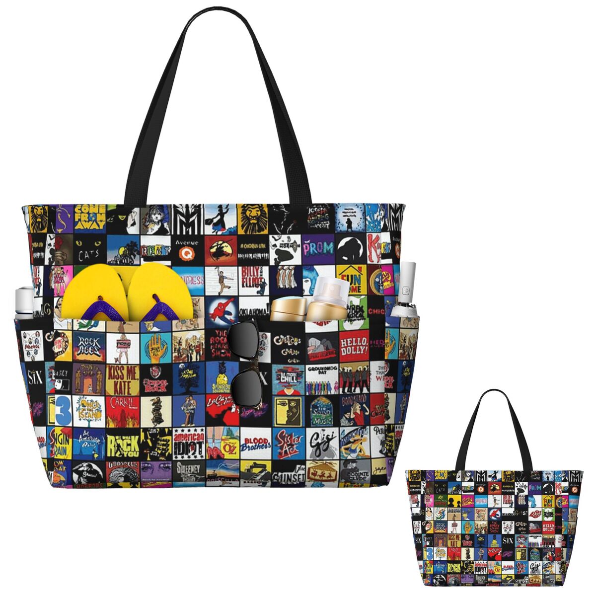 Broadway Musical Theatre Logos - Yoga Fitness Tote ulasan dan harga