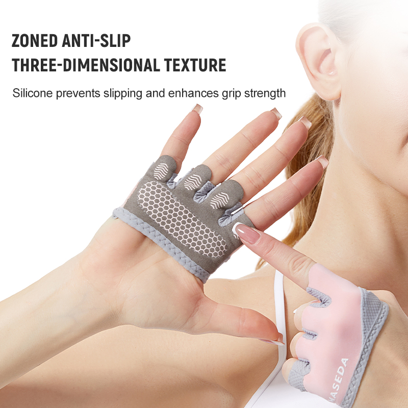 Pair of Fitness Fingerless Glo - Yoga In Fitness ulasan dan harga
