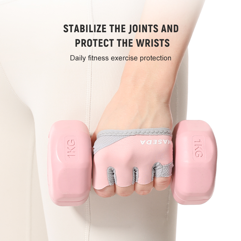 Pair of Fitness Fingerless Glo - Yoga In Fitness ulasan dan harga