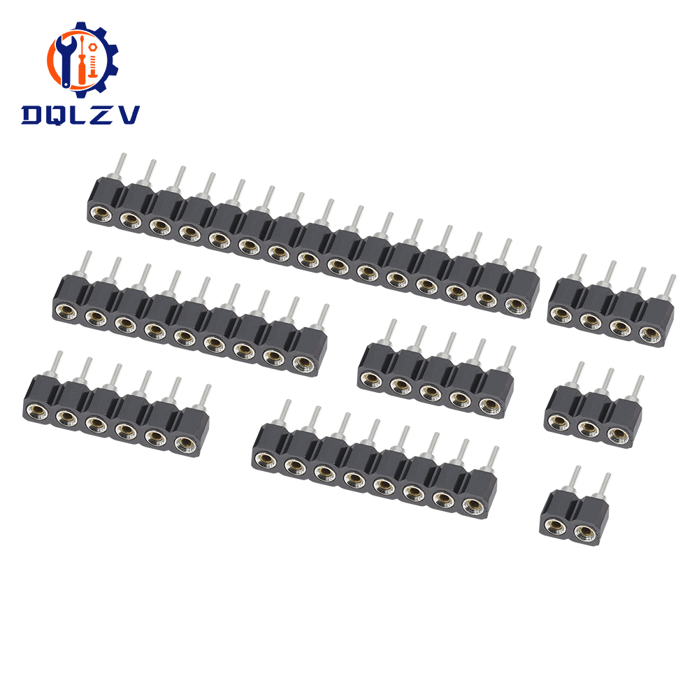 2.54MM Pitch Single Row Female - Dip Bar Parallel ulasan dan harga