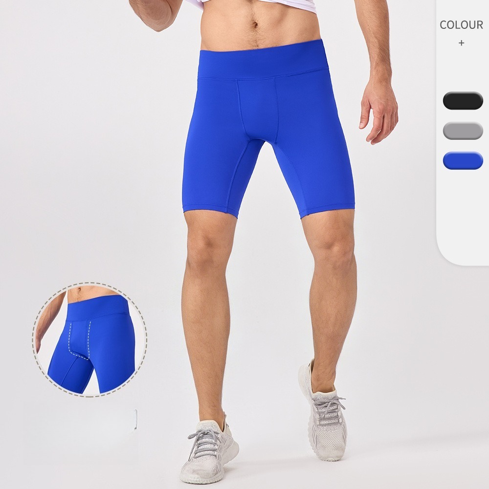 Men 5 Inch Compression Yoga Sh - Yoga Fitness Stretching ulasan dan harga