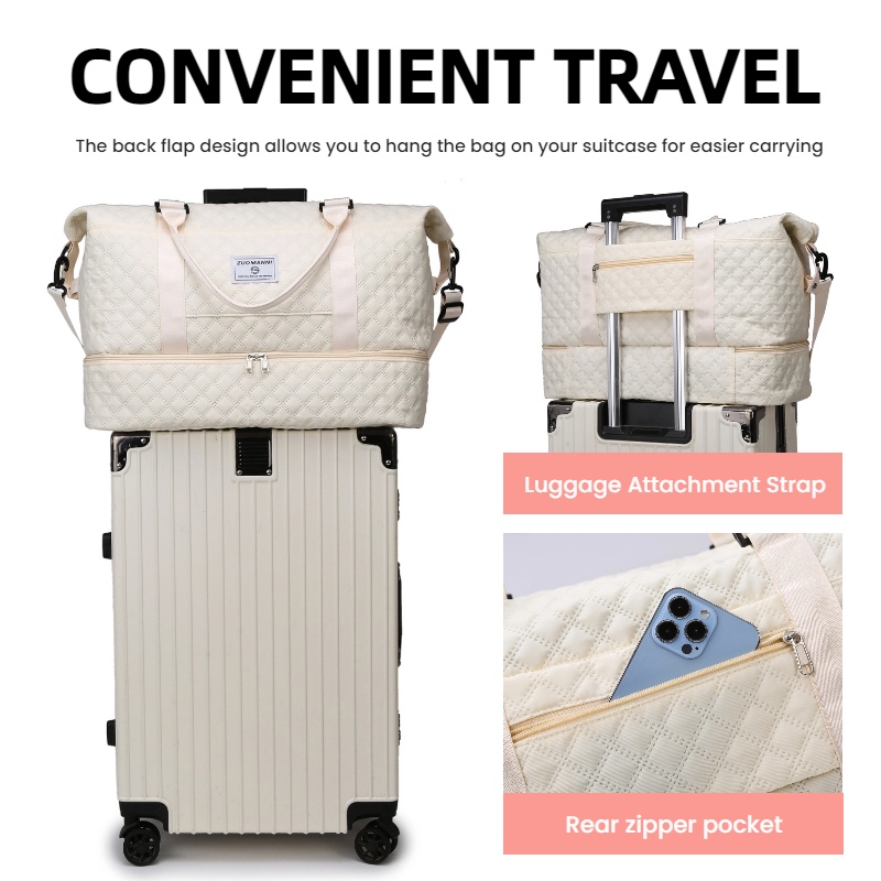 Large Capacity Travel Duffels  - Yoga Fitness Tote ulasan dan harga