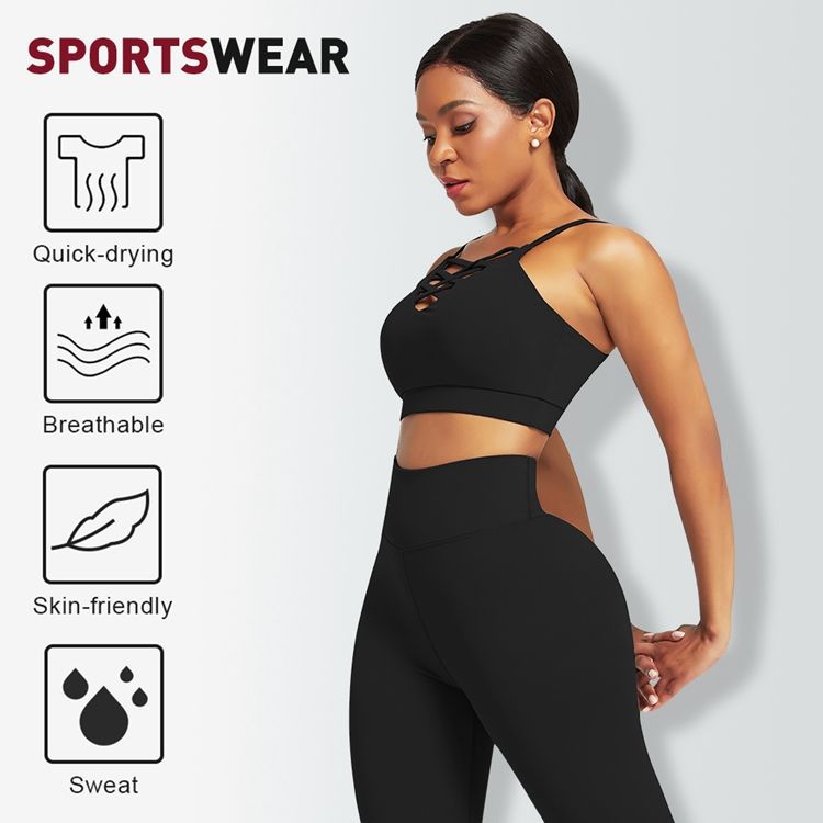 3 Pieces Women's Yoga Fitness  - Yoga In Fitness ulasan dan harga
