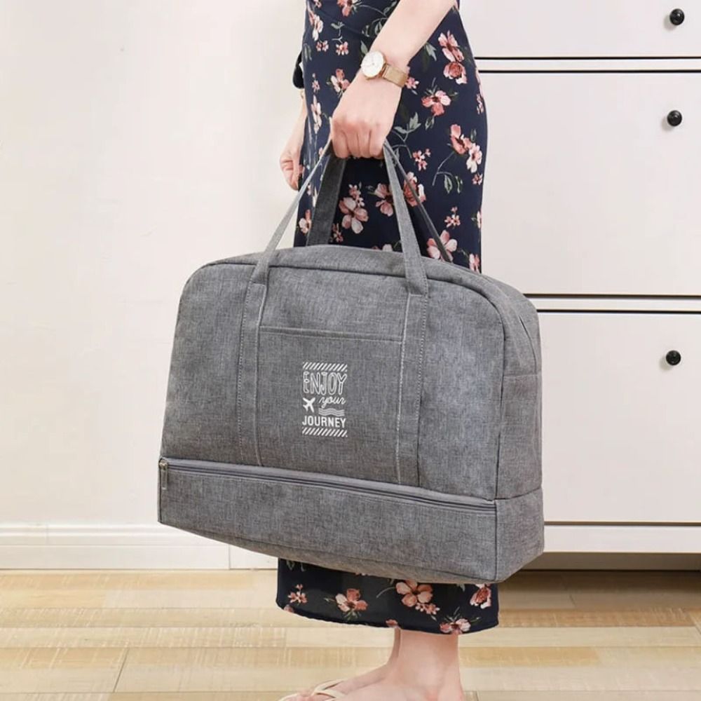 Large Capacity Women Travel Ba - Yoga Fitness Tote ulasan dan harga