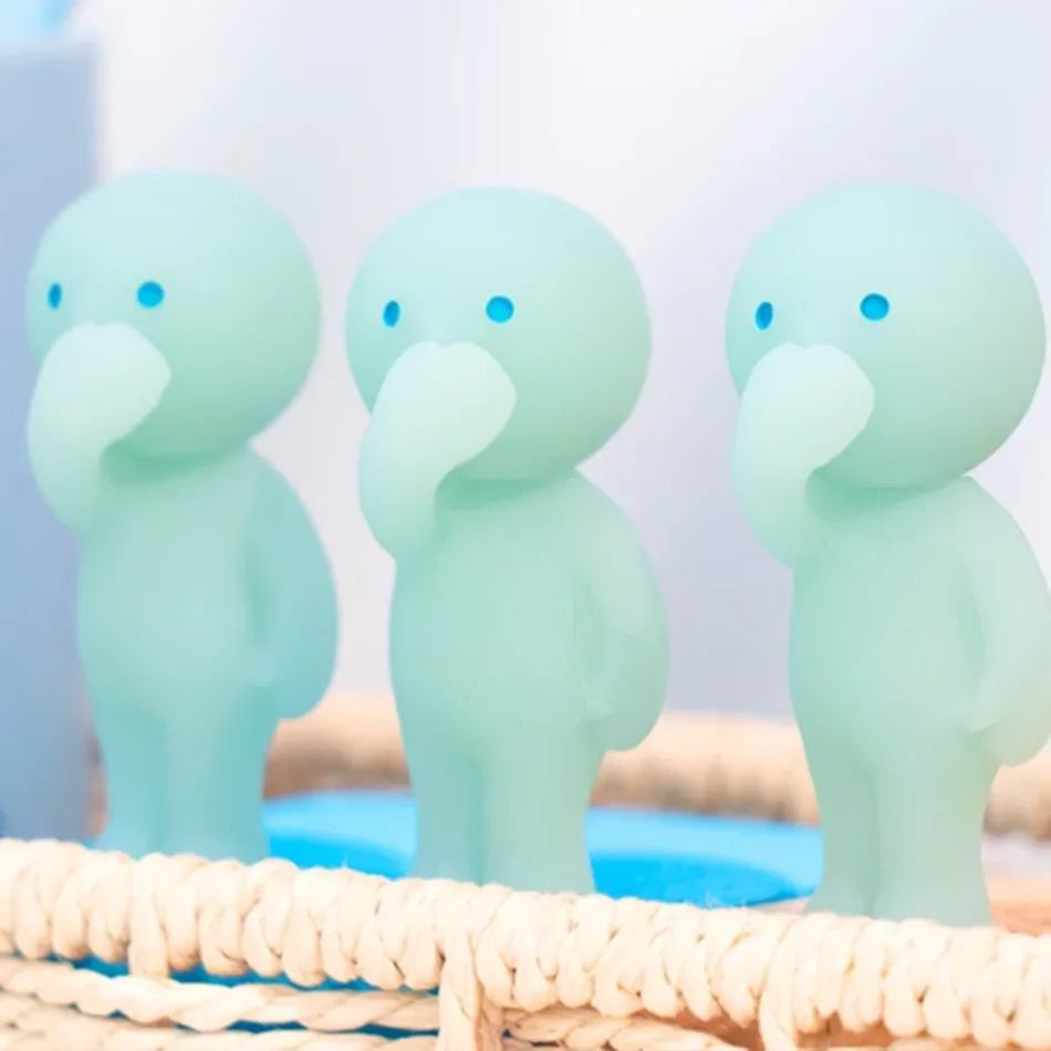 Glow In The Dark Mini Figure S - Yoga Fitness First ulasan dan harga