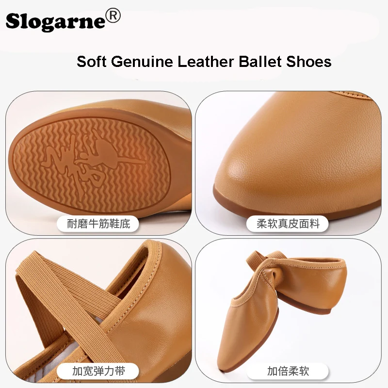 Genuine Leather Soft Ballet Sh - Yoga Dance & Fitness Center Llc ulasan dan harga