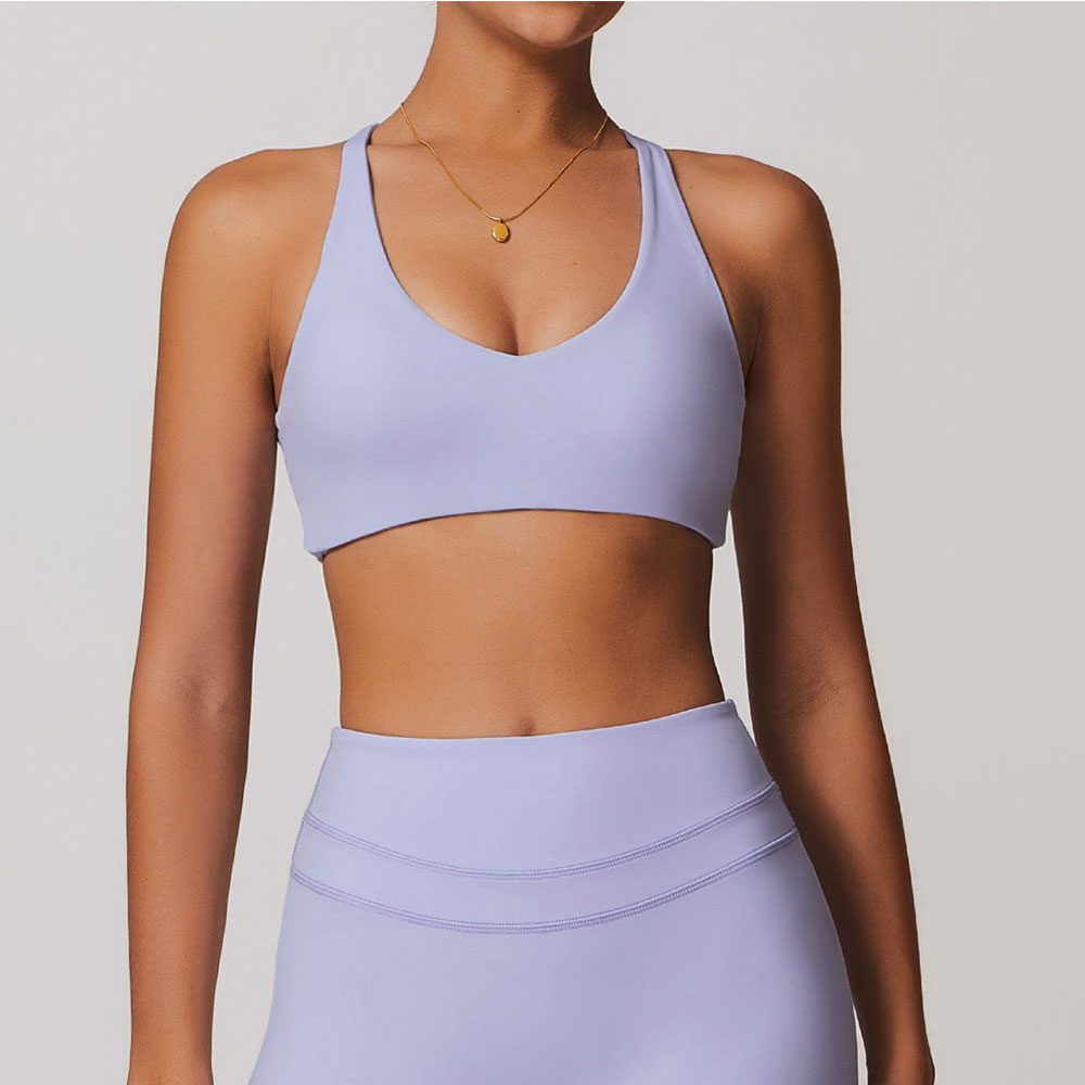 mikeyoga Women Sports Bra Gym  - Yoga Fitness Stretching ulasan dan harga