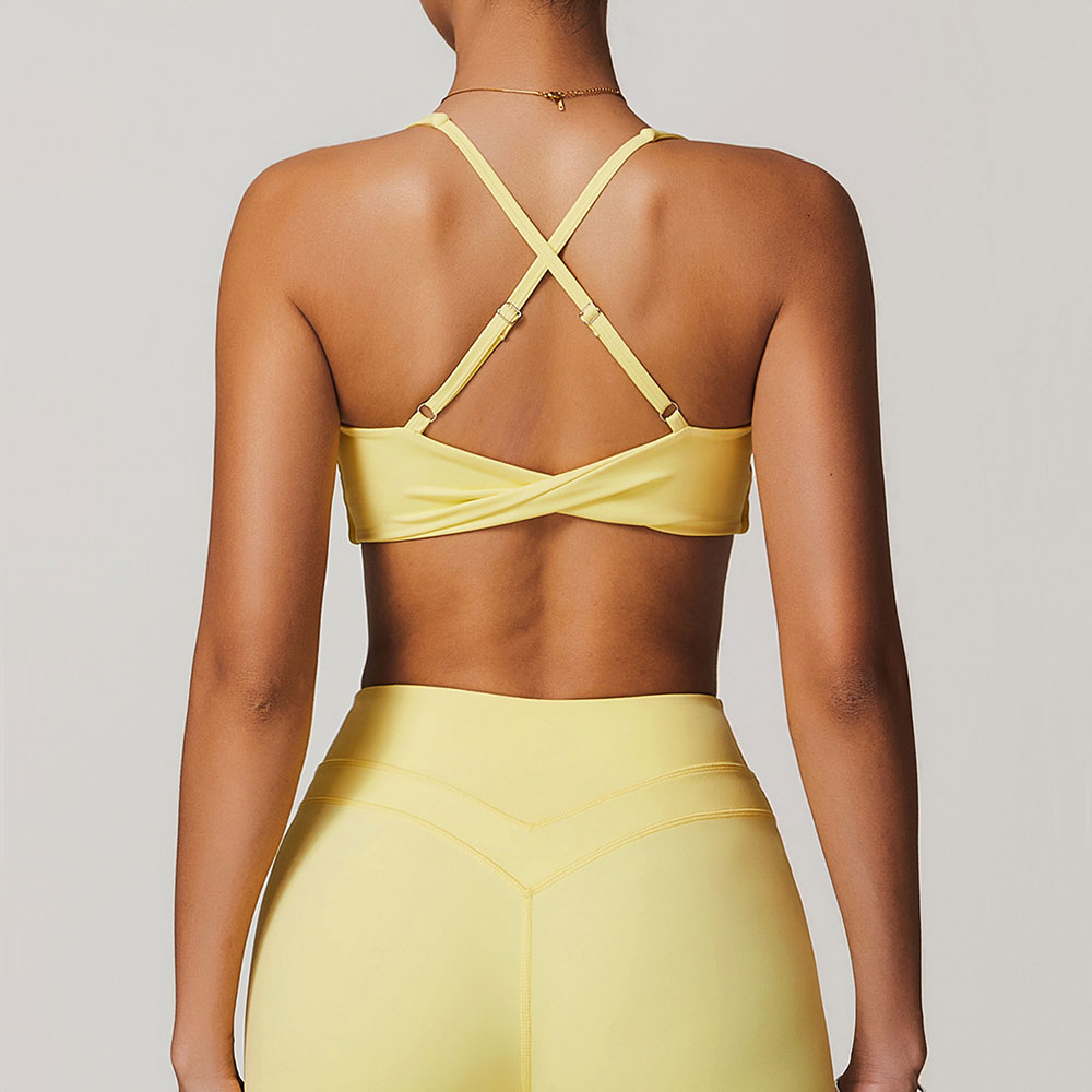 mikeyoga Women Sports Bra Gym  - Yoga Fitness Stretching ulasan dan harga