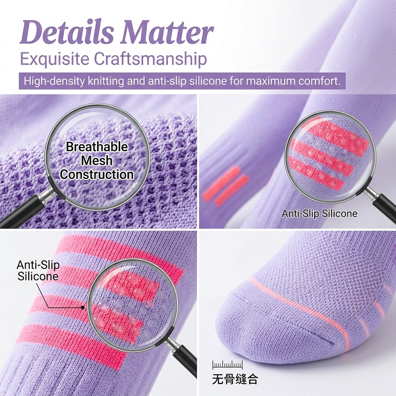 1/6 Pairs Women's Summer Fitne - Yoga In Fitness ulasan dan harga