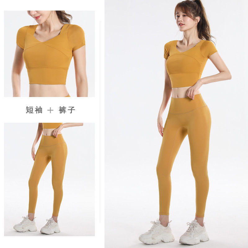 Quick Dry Set Sports Top With  - Yoga In Fitness ulasan dan harga