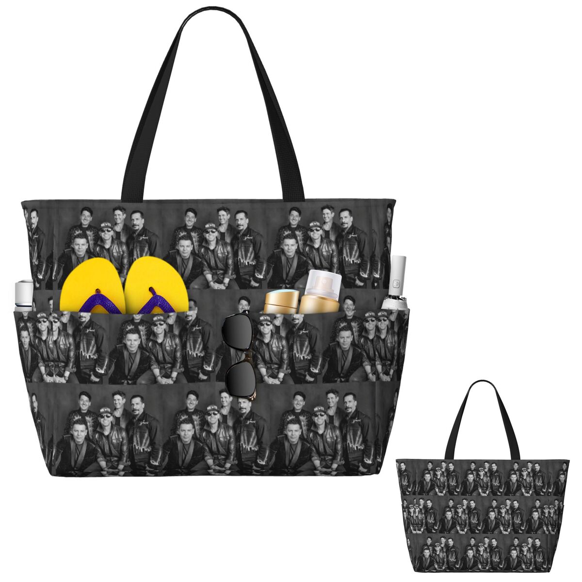 New Kids On The Block Band NKO - Yoga Fitness Tote ulasan dan harga