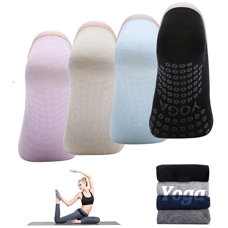 Ladies Non-Slip Pilates Socks  - Yoga Dance & Fitness Center Llc ulasan dan harga