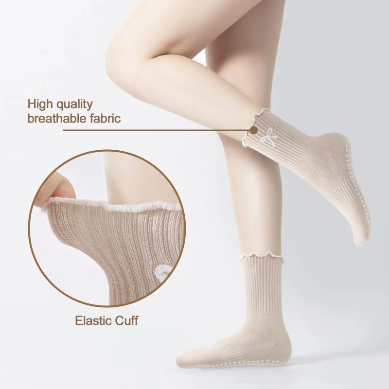 Professional Yoga Socks, Cotto - Yoga In Fitness ulasan dan harga