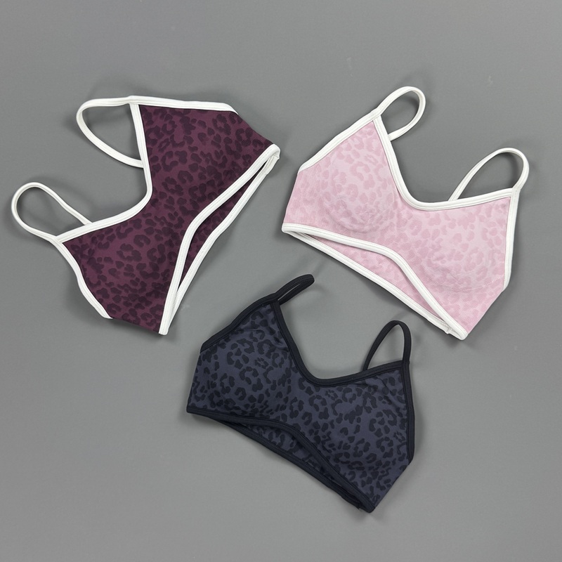 Sports Bra Women Leopard Print - Yoga Fitness Stretching ulasan dan harga