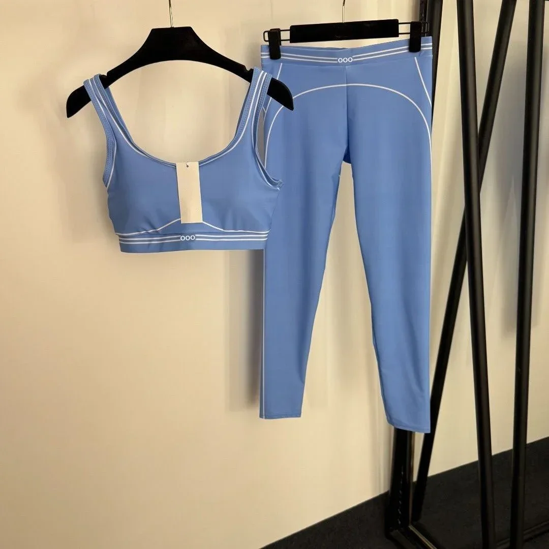 Tank Top and Pants Two Piece B - Yoga Fitness Stretching ulasan dan harga