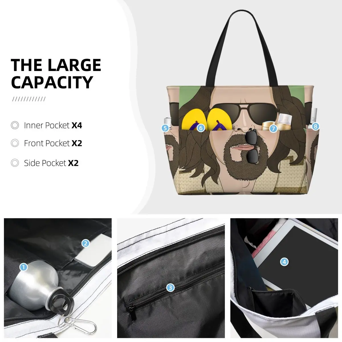 The Dude- The Big Lebowski Bea - Yoga Fitness Dude ulasan dan harga