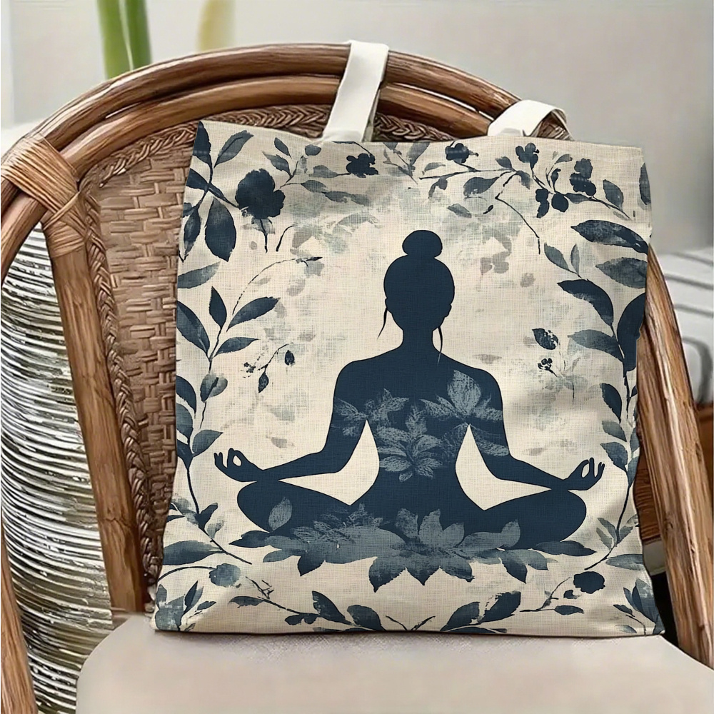 1 Piece Yoga Meditation-Themed - Yoga Fitness Tote ulasan dan harga