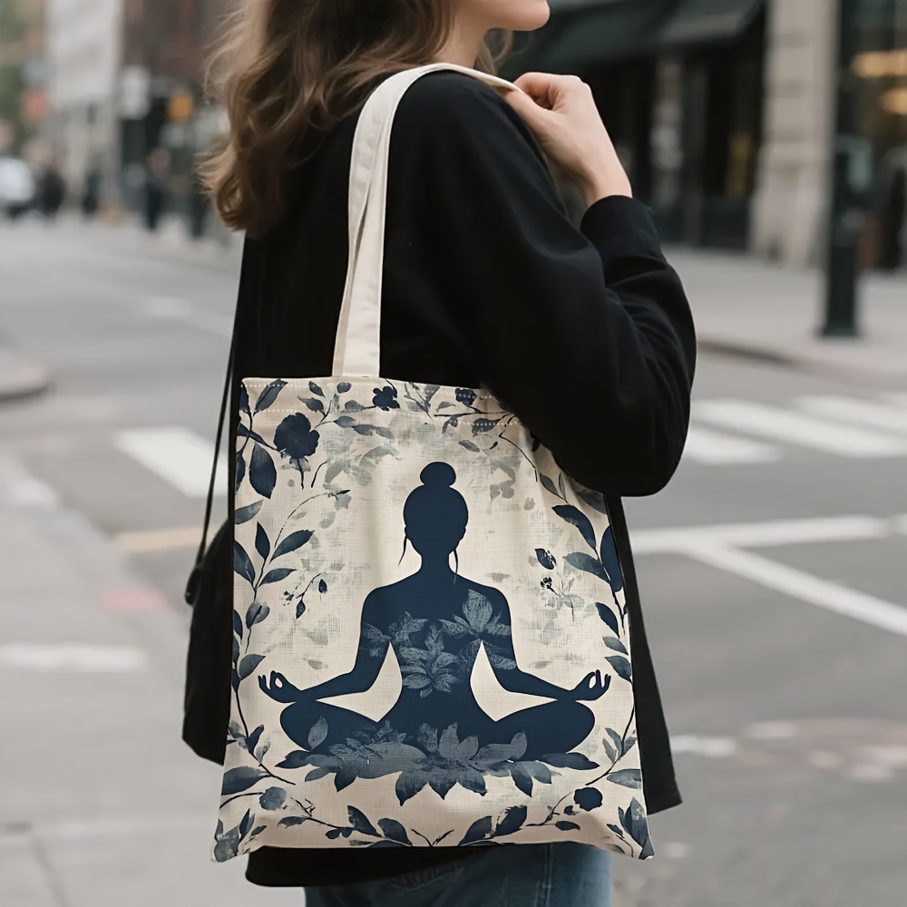 1 Piece Yoga Meditation-Themed - Yoga Fitness Tote ulasan dan harga
