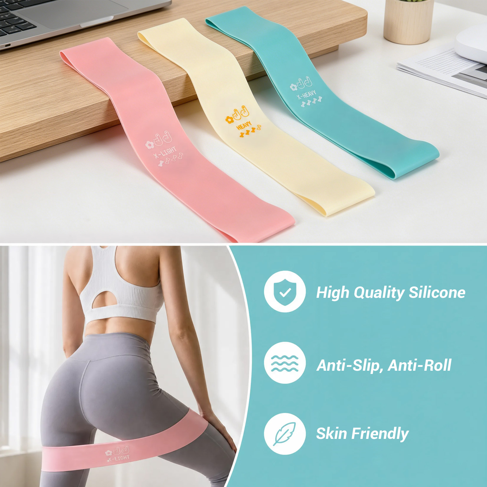 Pilates Training Set, 6-in-1 P - Core Slider ulasan dan harga