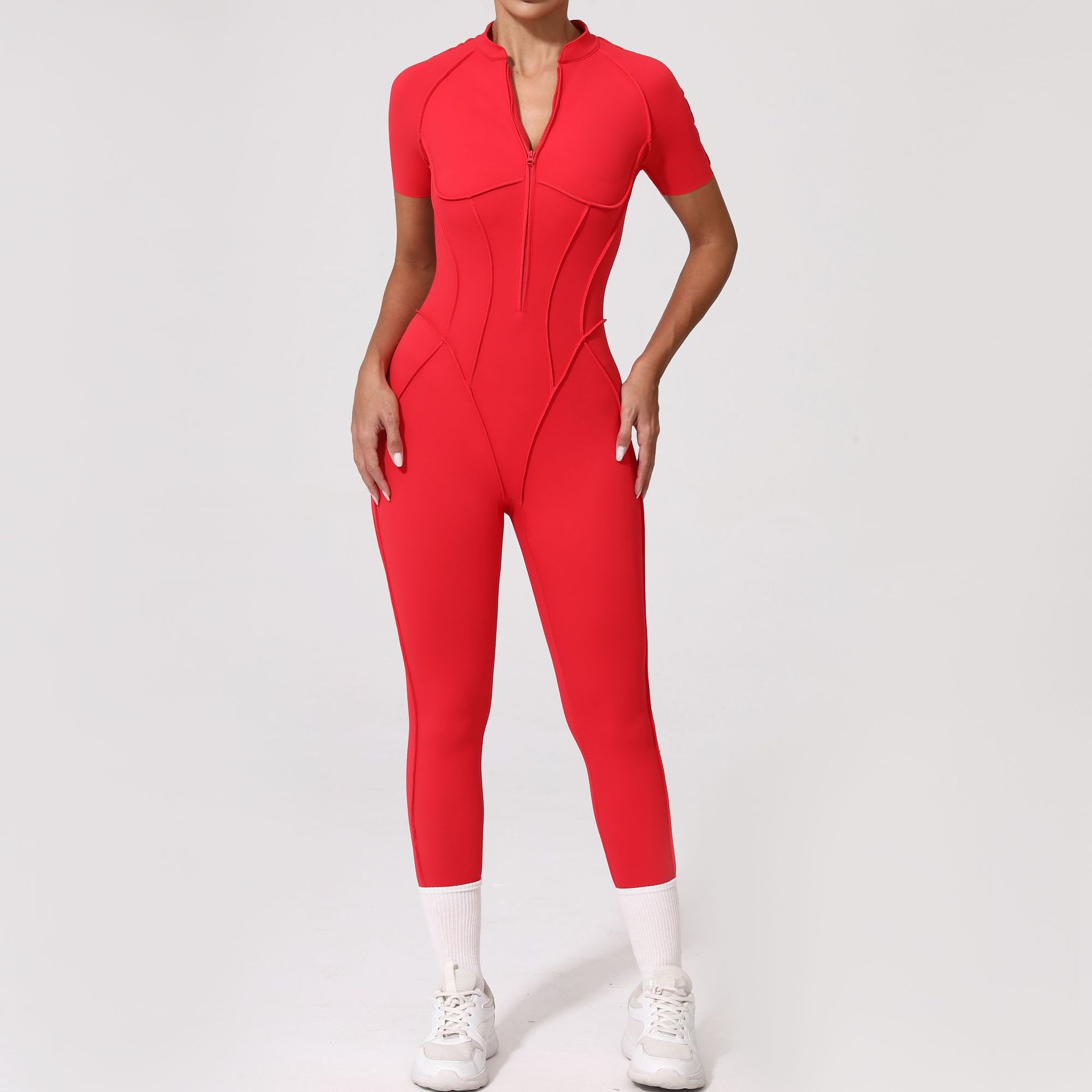 Gym Jumpsuit Women's Fitness S - Yoga Overall Fitness ulasan dan harga